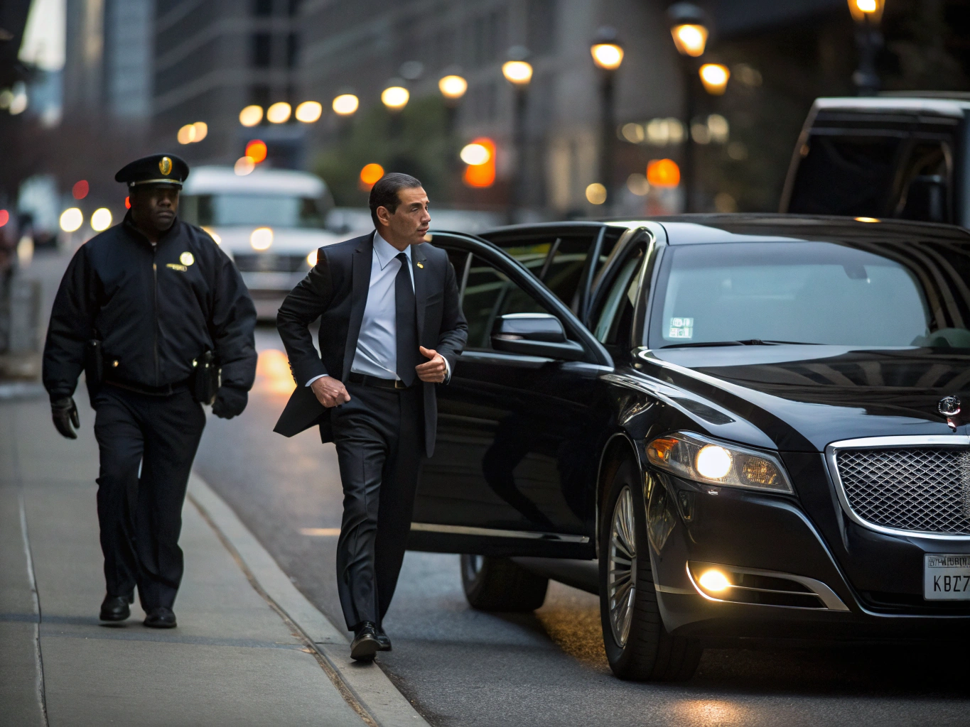 Executive protection detail and personal security