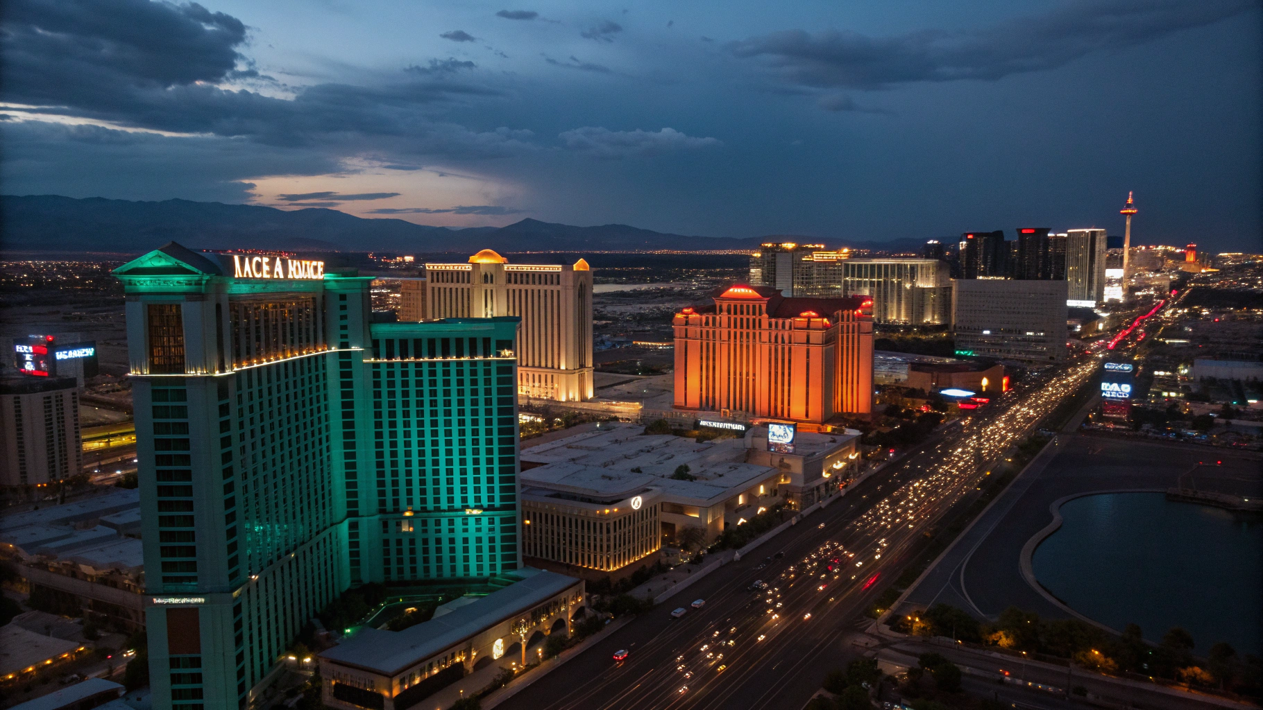 Las Vegas skyline representing Elite Security's citywide protection services