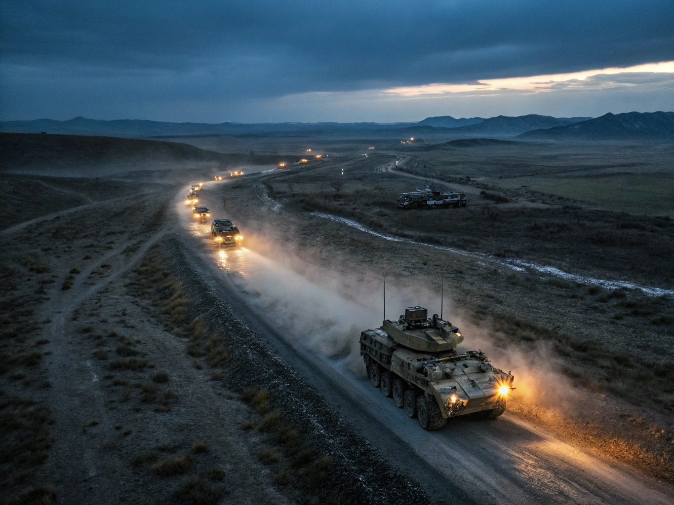 Secure transport vehicle and logistical planning